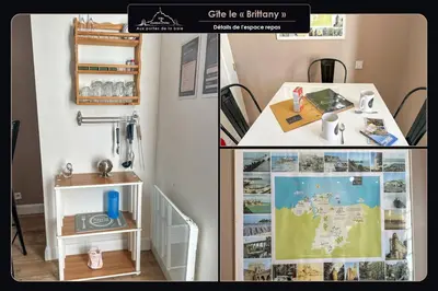 Plan de l'établissement Aux portes de la baie - Vieux-Viel