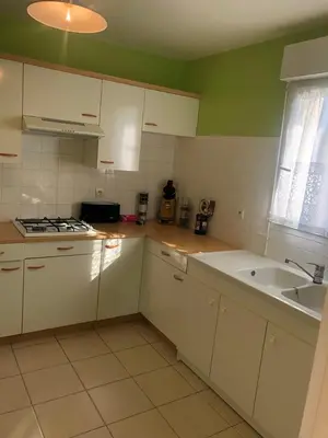 Cuisine ou kitchenette dans l'établissement pavillon individuel