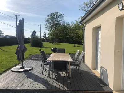 Jardin de l'établissement pavillon individuel