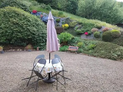 Jardin de l'établissement Les Hortensias