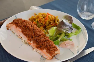 Nourriture dans le B&B/chambre d'hôtes ou à proximité
