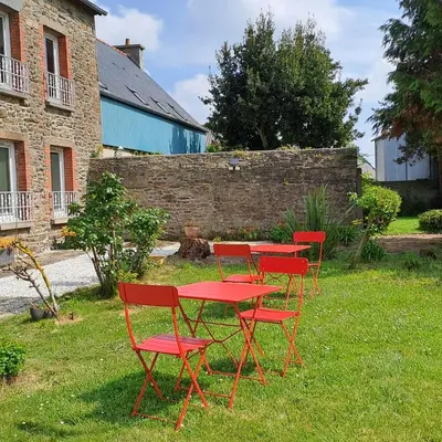 Jardin de l'établissement Chambres Le Lac