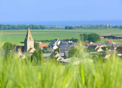 Paysage naturel près de la maison de vacances