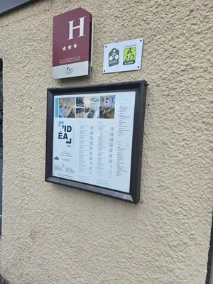 Certificat, récompense, panneau ou autre document affiché dans l'établissement Hôtel L'ideal le Mountbatten