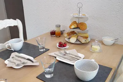 Nourriture dans le B&B/chambre d'hôtes ou à proximité