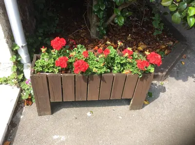 Jardin de l'établissement La Cahudiere