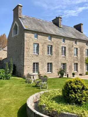 Jardin de l'établissement La Maison Gervaiserie & Spa