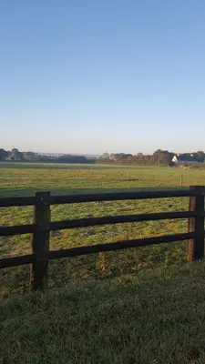 Paysage naturel près de la maison de vacances
