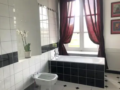 Salle de bains dans l'établissement Castel Saint-Léonard