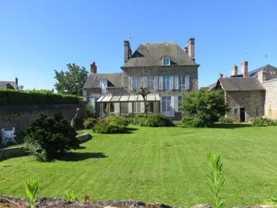 Jardin de l'établissement BandB Ducey
