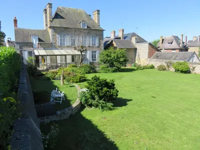 Jardin de l'établissement BandB Ducey