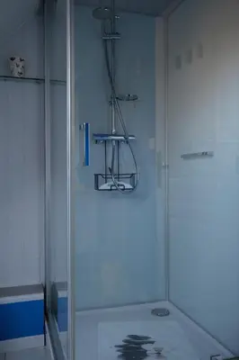 Salle de bains dans l'établissement La Parquerie