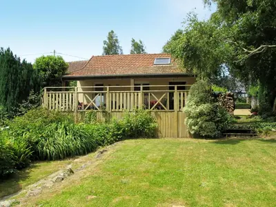 Jardin de l'établissement Holiday Home de Beaumont by Interhome