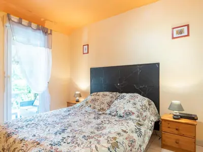Un ou plusieurs lits dans un hébergement de l'établissement Holiday Home de Beaumont by Interhome