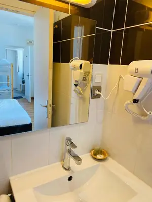 Salle de bains dans l'établissement Home SAINT MICHEL