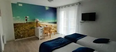 Un ou plusieurs lits dans un hébergement de l'établissement Escales dans les dunes