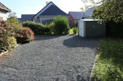 Jardin de l'établissement Gîte La Presqu'île