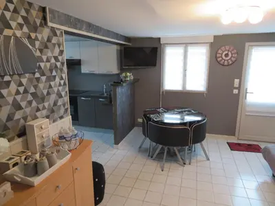 Cuisine ou kitchenette dans l'établissement Chambres d'Hotes La Maison Neuve