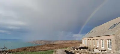 Paysage naturel près de la maison d'hôtes