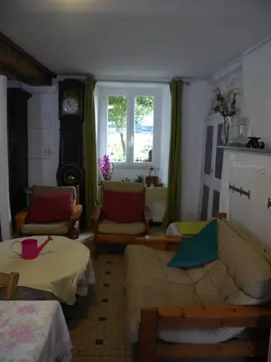 Coin salon dans l'établissement les Miquelots