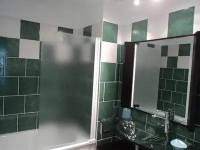 Salle de bains dans l'établissement 3 Rue des Caux