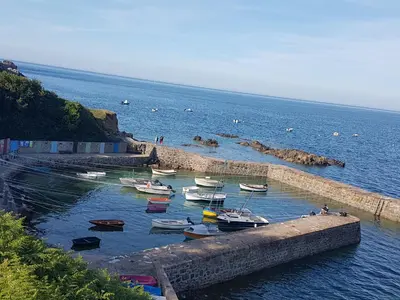 Paysage naturel près de la maison de vacances