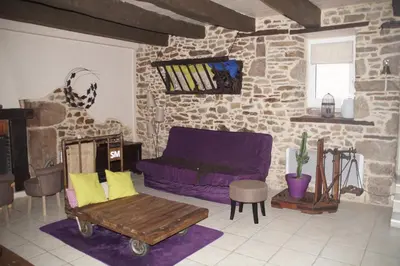 Coin salon dans l'établissement l'antreTerre et Mer