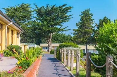 Jardin de l'établissement Azureva Club Hauteville