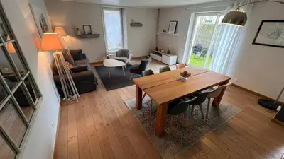 Coin salon dans l'établissement Maison d'Alice - avec SPA