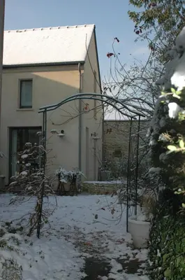 L'établissement Le petit Valhalla en hiver