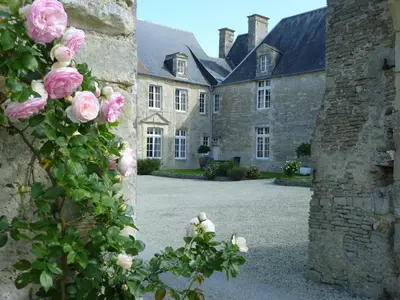 Jardin de l'établissement Manoir de L'Hermerel