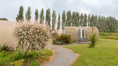 Jardin de l'établissement Camping Haliotis