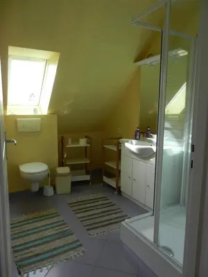 Salle de bains dans l'établissement VILLA THEDIEBERT