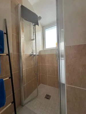 Salle de bains dans l'établissement Chambres d'Hôtes Le Clos Tassin