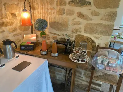 Nourriture dans le B&B/chambre d'hôtes ou à proximité