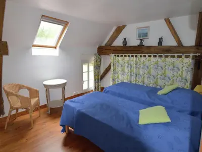 Un ou plusieurs lits dans un hébergement de l'établissement Peaceful Countryside Home