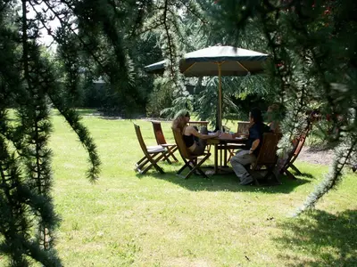 Jardin de l'établissement Le Clos des Pommiers