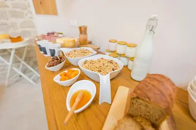 Nourriture dans le B&B/chambre d'hôtes ou à proximité