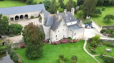 Jardin de l'établissement Manoir De Savigny