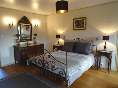 Un ou plusieurs lits dans un hébergement de l'établissement Manoir De Savigny