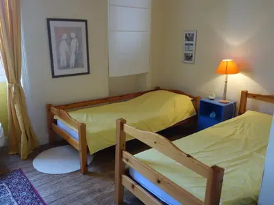 Un ou plusieurs lits dans un hébergement de l'établissement Holiday Home Les Londes by Interhome