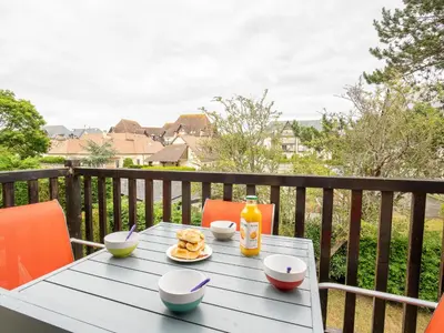 Balcon ou terrasse dans l'établissement Apartment Fleur Marine-13 by Interhome