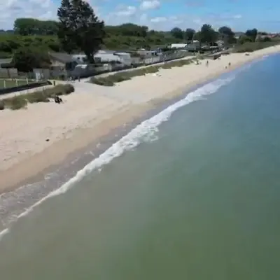 Accès direct mer. Plage du Débarquement