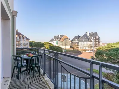 Balcon ou terrasse dans l'établissement Apartment Les Marines 1 et 2-4 by Interhome