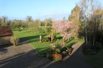 Jardin de l'établissement Manoir de la Ventinière