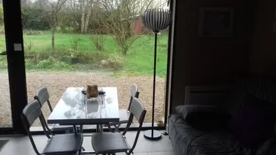 Jardin de l'établissement LA ROUGIE 60 impasse de la lamberterie 50700 Yvetot bocage
