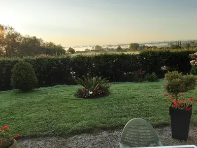 Jardin de l'établissement Chambre d'hôtes de la Galie
