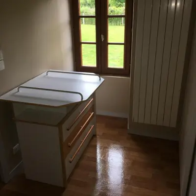 Un ou plusieurs lits dans un hébergement de l'établissement Lieu dit le jardin