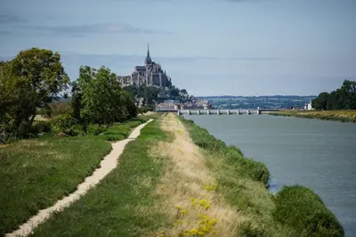 Paysage naturel près de la maison d'hôtes