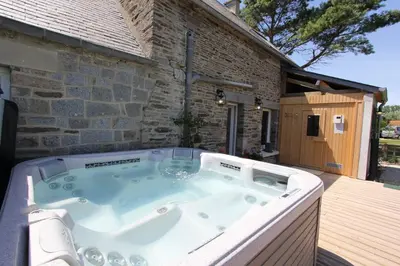 Plan de l'établissement Au Mont Chez Nous # Jacuzzi & Sauna #